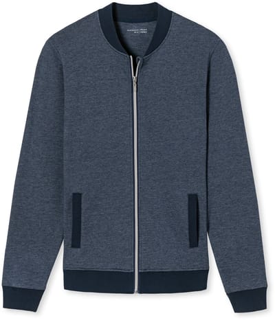 Schiesser Mix & Relax Vest 178153 835 dunkelblau-gem.-52