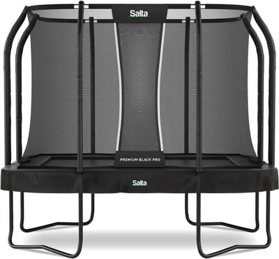 Salta Premium Black Pro - Trampoline met veiligheidsnet - 300 x 200 cm - Zwart