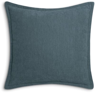 Heckettlane Sierkussen Velours Vieux - Insignia Blue - Sierkussens 45x45 cm - 100% Polyester Velours - Inclusief Binnenkussen