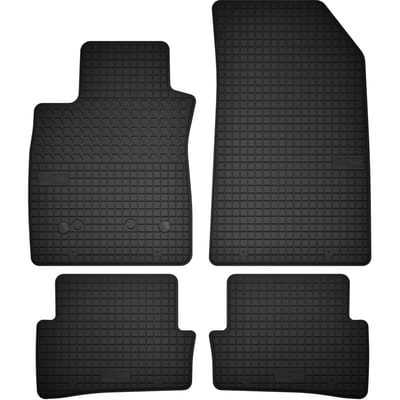 Wielganizator SolidTread Serie - Rubberen Automatten - Renault Clio III - 2005-2012 - Zwart