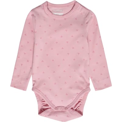 Hummel kinderbody met lange mouwen Hmlmini Bee Aop L/S 230320