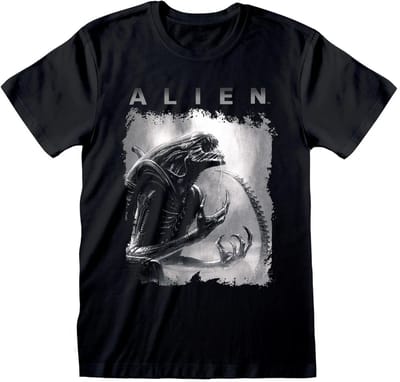 Alien Xenomorph Black T-Shirt-S