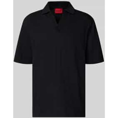 relaxed fit poloshirt met structuurpatroon model 'DALIBO'