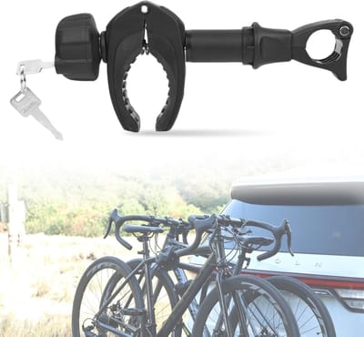 Fietsendrager trekhaak - Framehouder kort - 25 cm lengte - Bevestigingsklem voor U-beugelbuis - Voor fietsen