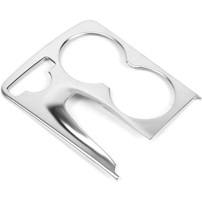 Console Waterbekerhouder Frame Cover Sierlijst Past voor Mercedes Benz GLK Klasse (X204) 2008 2015 Chrome Plated white