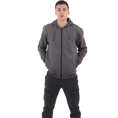 Hooded sweatshirt met rits Guess Aldwin