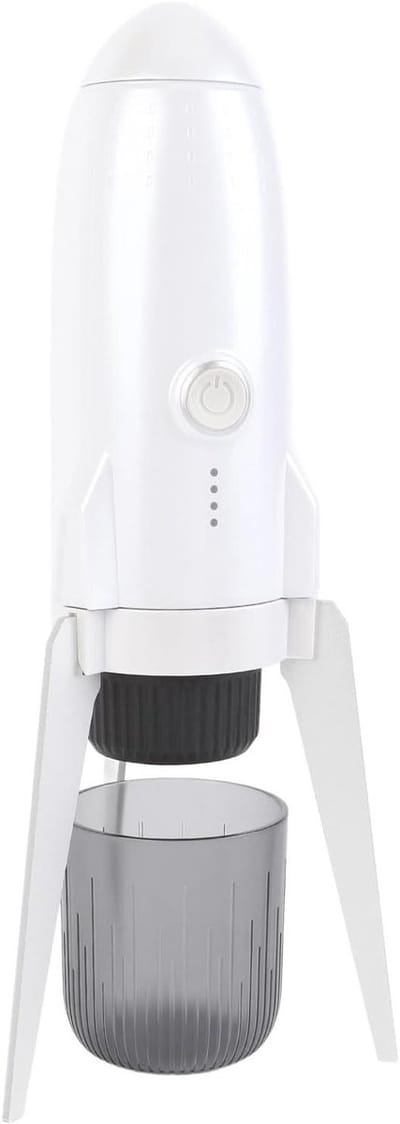 Draagbaar Koffiezetapparaat - Mini Machine - Koffie Maken - 3-In-1 Functionaliteit - 80ml Watertank - Zwart