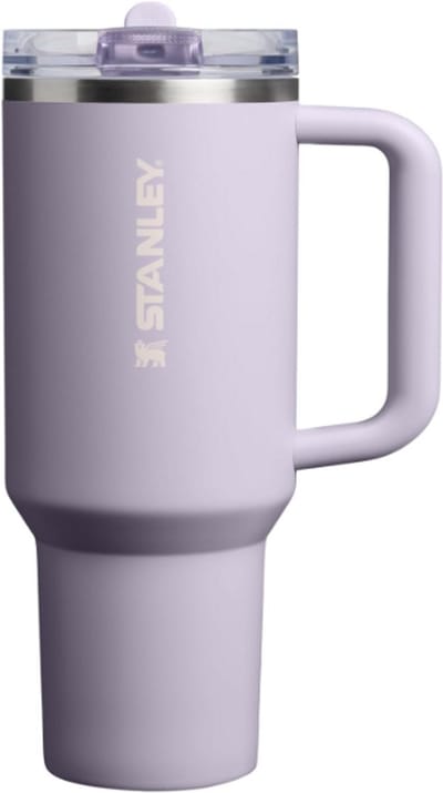 STANLEY Quencher ProTour Flip Straw Tumbler 1.18L (Purple Dust) – Lekvrije Drinkbeker met Rietje & Handvat – Geïsoleerd RVS – BPA-vrij
