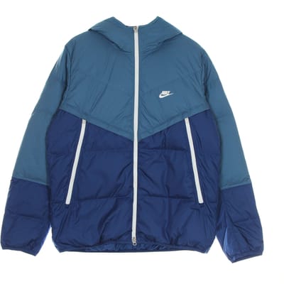Storm Fit Windrunner-jack met capuchon voor heren Riftblauw/courtblauw/zeil/zeil