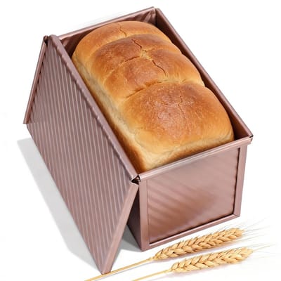 JHUBERS- Bakvorm Brood 2.2Lb Capaciteit - Rechthoekige Bakvorm - Cakevorm - Bakvormen - Uniforme Verwarming - Veilig Ontwerp