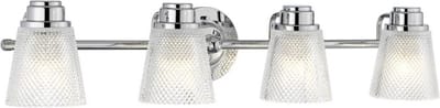 Quintiesse LED Badkamerarmatuur Hudson | 3W 3000K 300Lm 830 | IP44 | Dimbaar | Polished Chrome