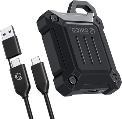 M.2 behuizing voor snelle SSD's met USB 3.1, ideaal voor dataoverdracht en opslag