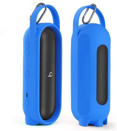 Siliconen Luidsprekerhoes Draagbare Bluetooth Speaker Opbergtas