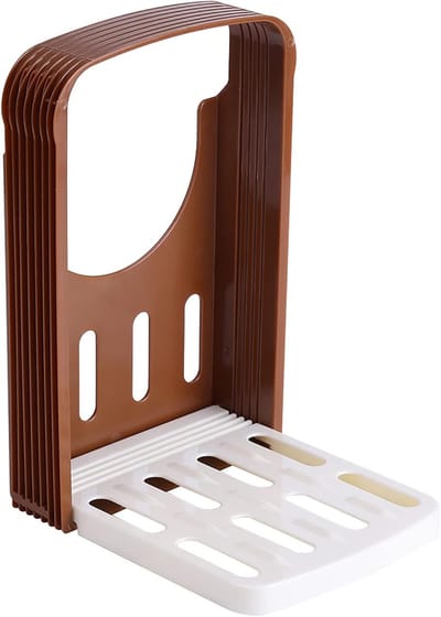 broodsnijmachine - Opvouwbare, verstelbare broodsnijder voor zelfgebakken brood, sandwiches en toast