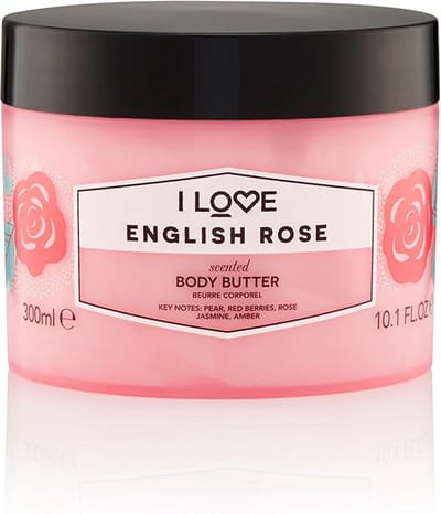 I love - English Rose Body Butter ( anglická růže ) - Tělové máslo