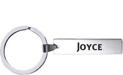 Sleutelhanger Met Naam - Joyce - RVS
