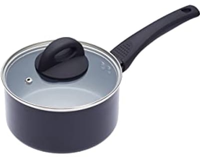 Inductieve veilige keramische eco-sauspan met antiaanbaklaag - 16 cm