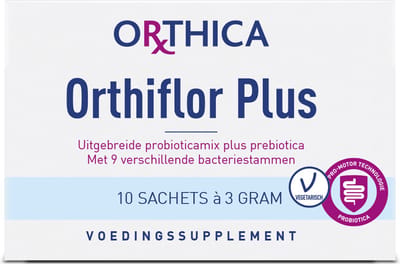 Orthica Orthiflor Plus - mix van biotica met FOS - 10 sachets