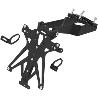 Support voor motor kentekenplaat Lightech Kawasaki Z 900 A2 Abs