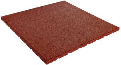 IVOL Rubber Tegel 20 mm - 50 x 50 cm - Rood