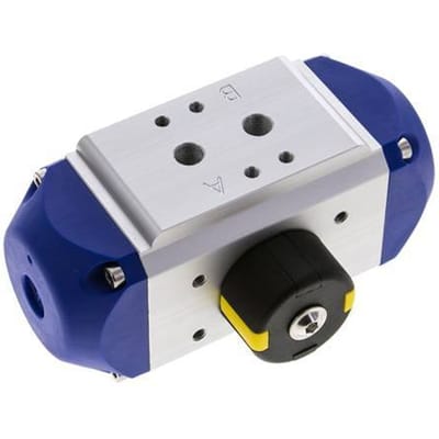 Pneumatische Actuator Veeropenend 6Nm ISO 5211 F03 9 mm PAL 002 - PALO-002-03-09