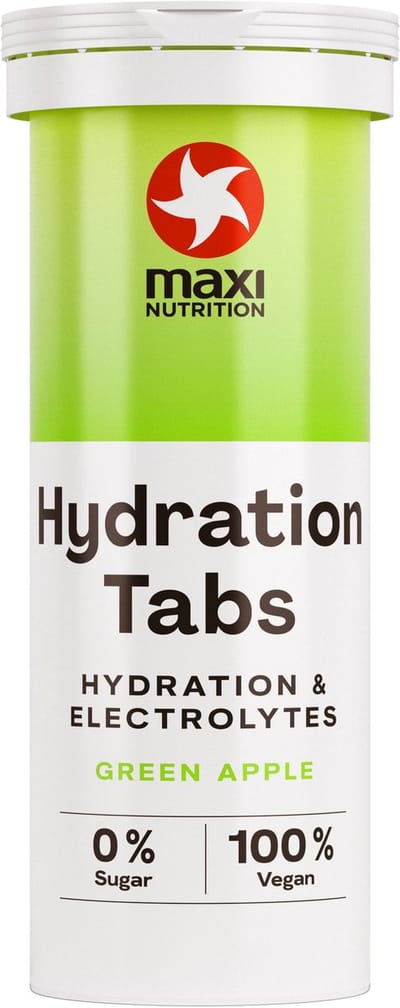 Maxi Nutrition Hydration Tabs Elektrolyten Groene Appel (40 gr)