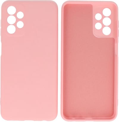 Fashion Backcover Telefoonhoesje - Color Hoesje - Geschikt voor Samsung Galaxy A13 4G - Roze