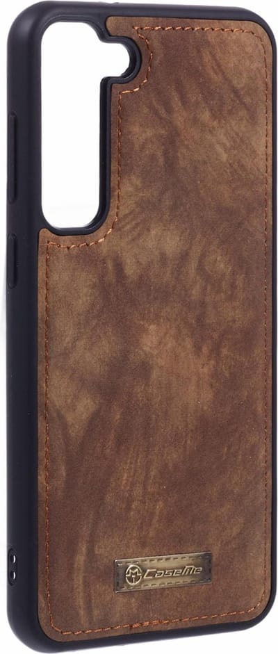 Caseme Geschikt voor Samsung Galaxy S23 Plus / S23+ hoesje - Backcover - Bruin