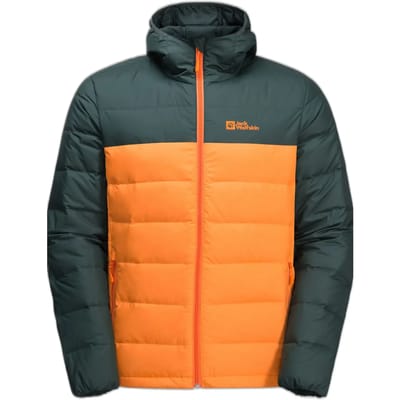 Jack Wolfskin Ather Down Hoodie Oranje M Man