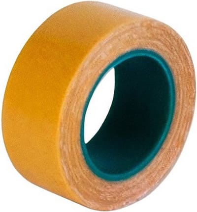 toupet tape 25 mm x 5 m polyetheen naturel