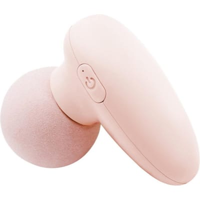 Draagbare Mini Fascia Massager Verstelbaar 6 Modi Diepe Weefsel Massage Apparaat Slijtvast Zacht Massagehoofd abrikoos