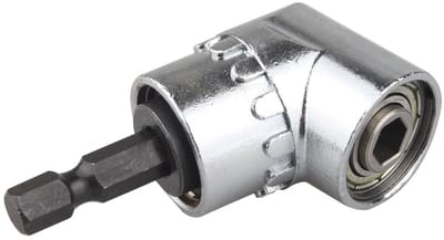 Allecto - Hoek Schroevendraaier Adapter - Magnetische Houder - Voor Elektrisch Gereedschap - Geschikt voor Precisiewerk - Handig voor Klussen - Ide...