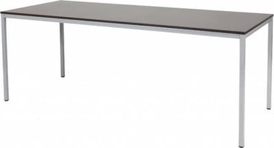 Bureautafel - Domino Basic 200x80 logan - alu frame