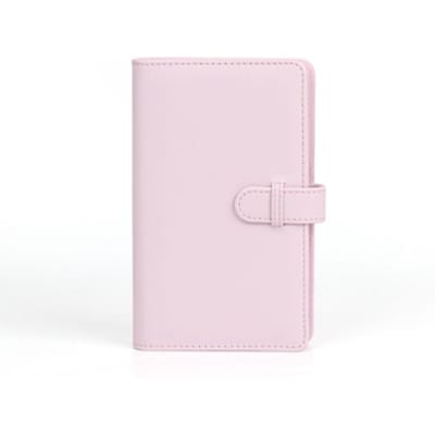 108 Polaroid mini12 Vellen Draagbaar 3 inch Fotoalbum voor Collectie Groen Roze Ticket Kaart Collectie Boek album roze