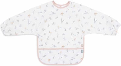 Jollein - Baby Slab Waterproof met Mouw - Lovely Birds