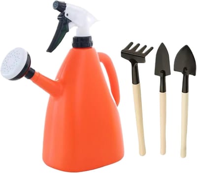 Gieter Kamerplanten - Planten sproeier - Binnen bewateren - Ergonomisch handvat - 1 Liter capaciteit - Oranje