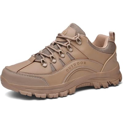 Outdoor Wandelsneakers Hoge Kwaliteit Leer Trekkingschoenen Antislip Waterdicht Heren Wandelschoenen Klimmen Kamperen Heren Sneakers 42