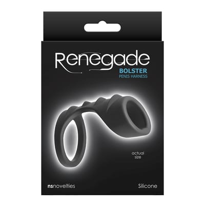 NS Novelties Renegade Bolster Penisring - Zwart