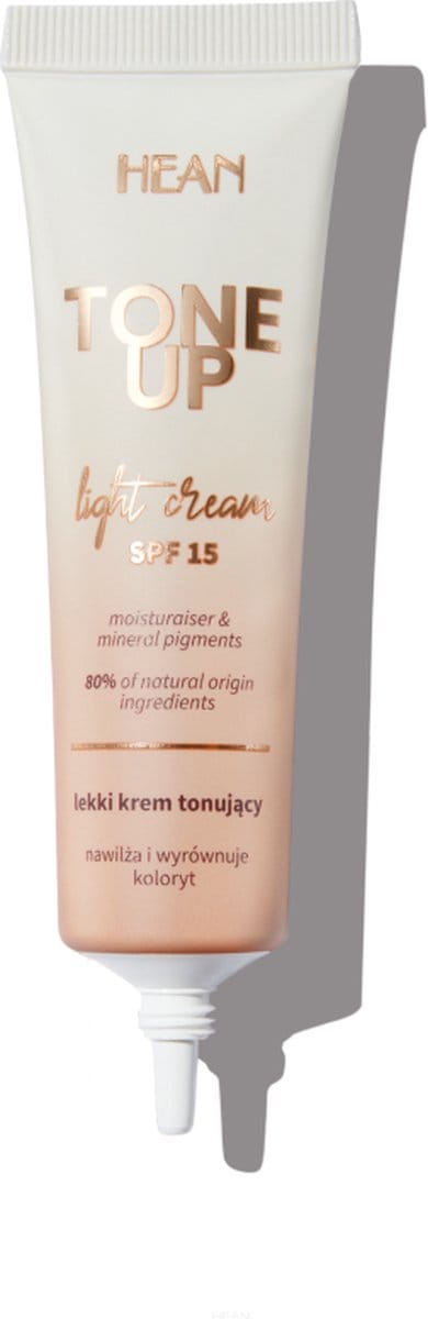Tone Up - Transparante foundation SPF 15 - Semi matte finish - Natuurlijke ingrediënten