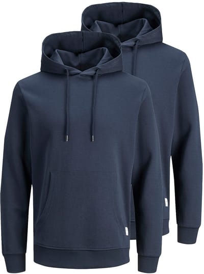 Jack & Jones Heren hoddie 2 pack Basic