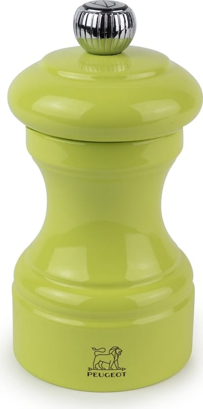 Peugeot Saveurs Peugeot Bistro pepermolen - 10 cm, pistache gelakt hout
