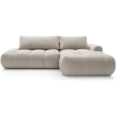 Hoekbank Ontaria met slaapfunctie rechts velvet | NADUVI Collection