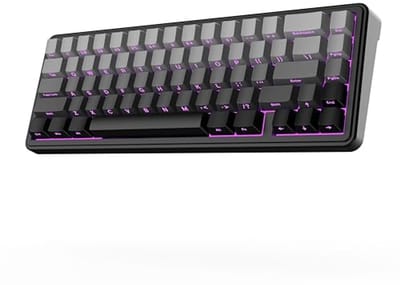 Draadloos 65% Mechanisch Toetsenbord met RGB Verlichting en Hot-Swap Functie