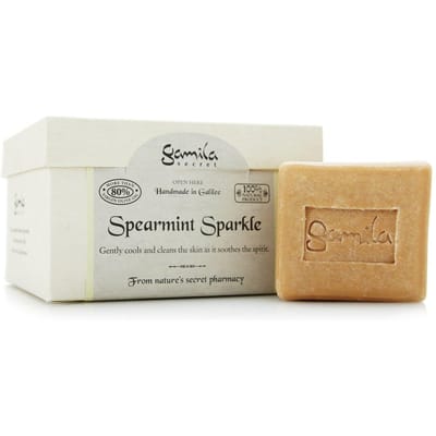 Gamila Secret, Spearmint Sparkle, Reinigend, Geparfumeerde Zeepreep, Voor Gezicht & Lichaam, 115 g
