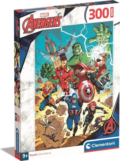 Clementoni - Puzzel - 300 Stukjes - Super Avengers - Puzzel Voor Kinderen - Vanaf 9 Jaar