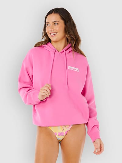 Rip Curl Surf Puff Heritage Hood - Super Pink