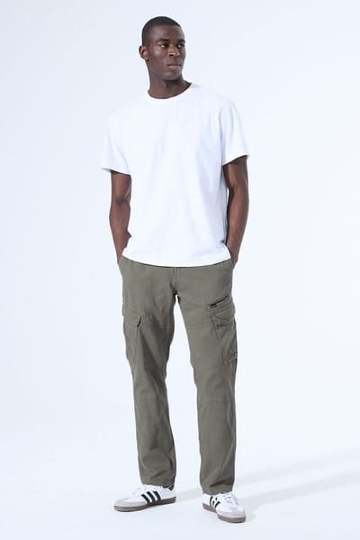 GARCIA Z1127 Heren Tapered Fit Broek Groen