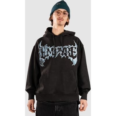 Empyre Ghosted Boxy Hoodie zwart