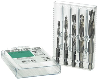 HiKOKI 781983 - Houtboor Set - 5 stuks - HEX Chroomvanadiumstaal