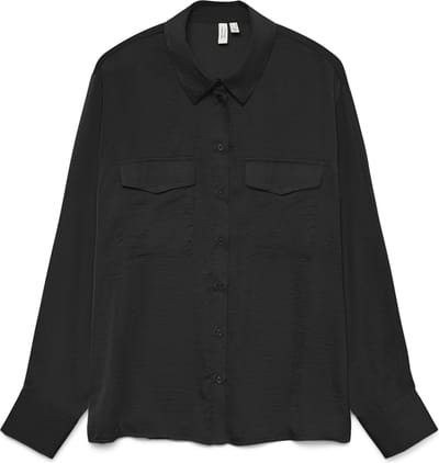 VERO MODA - VMHUNTLEY LS SHIRT WVN BTQ GA - Dames - Blouses